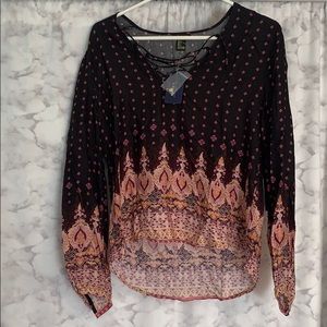 Forever 21 Pattern Long Sleeve